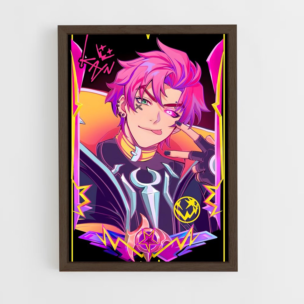 Poster Pink Fury – affiche League Of Legends (vue 5)